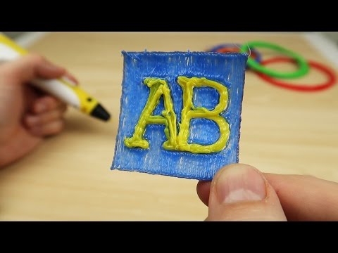Видео: 3D РУЧКА, нарисовал логотип канала Alex Boyko!