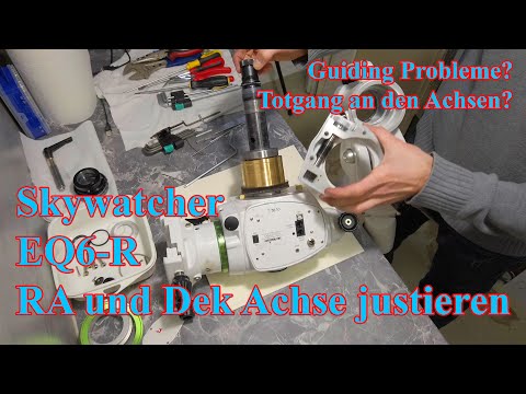 Видео: Настройка проблем с направляющими Skywatcher EQ6r