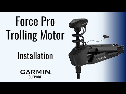 Видео: Троллинговый мотор Force™ Pro | Установка | Поддержка Garmin