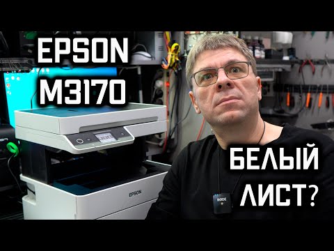 Видео: МФУ Epson M3170 печатает чистый лист - как исправить?