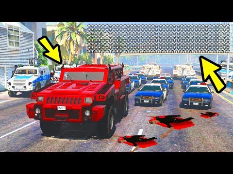 Видео: НАБРАЛ 320 ЗВЁЗД РОЗЫСКА ЗА УГОН БРОНЕТРАНСПОРТЁРА И УСТРОИЛ ПОГОНЮ ОТ ГЛУПЫХ КОПОВ В ГТА 5 МОДЫ