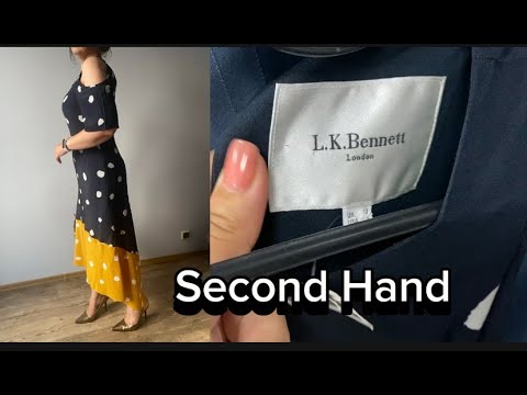 Видео: СХВАТИЛА УДАЧУ В СЕКОНД ХЕНД - ПЛАТЬЕ ОТ ПРЕМИАЛЬНОГО БРЕНДА LK BENNETTI