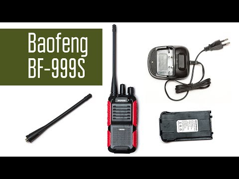 Видео: Baofeng BF-999S - UHF радиостанция. Полный обзор, проверка в полях, программирование и разборка.