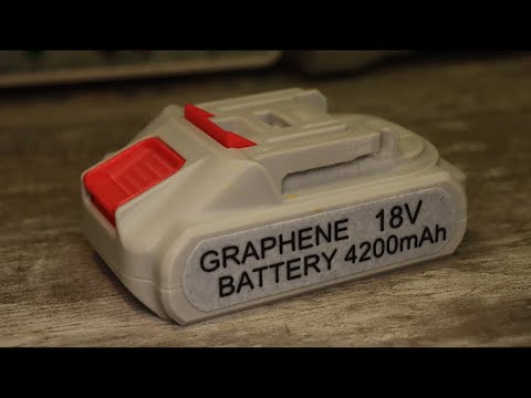 Видео: Литий ГРАФЕНОВЫЙ аккумулятор для электроинструмента