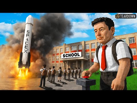 Видео: НОВЫЙ ИЛОН МАСК! Ученик Запустил РАКЕТУ В ШКОЛЕ! (Teardown)