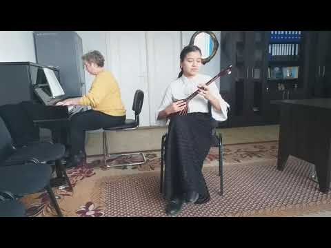 Видео: "Старое банджо"- А.Гуревич,А Исаев,исп Уринбаева Ойжамол.