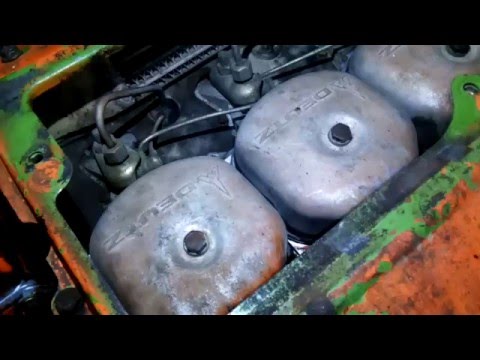 Видео: "Победный" дизель DEUTZ BF4L913 десять лет после капремонта!  Мелочь,  а приятно!