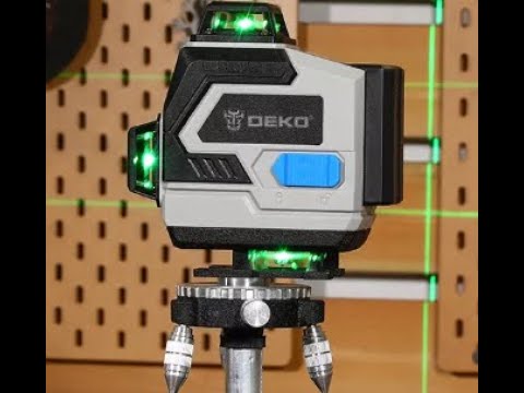 Видео: Уровни лазерные HIBIRU OMNITRONIC 4360 VS DEKO DKLL16