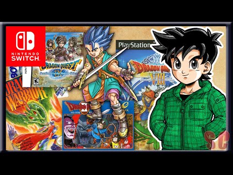 Видео: Dragon Quest Games — РЕЙТИНГ — от худшего к лучшему