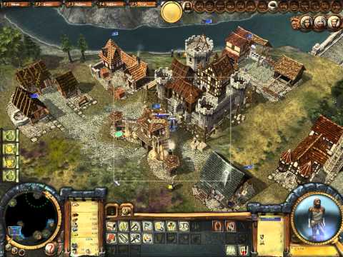 Видео: Settlers: Heritage of Kings Сага о Туманах Великая река миссия 2 (прохождение)