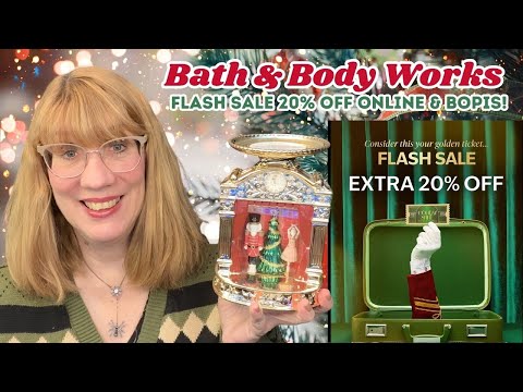 Видео: Флэш-распродажа Bath & Body Works. Скидка 20% онлайн и на товары по индивидуальному заказу!