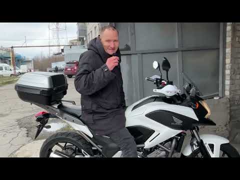 Видео: Огдял мотоцикла Honda NC700X DCT пробіг 36тис. Км.