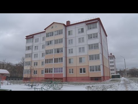 Видео: На улице Строителей возводят очередной социальный дом