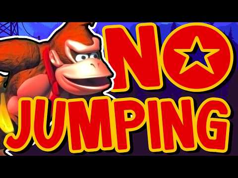 Видео: Можно ли пройти Donkey Kong Country, не прыгая?