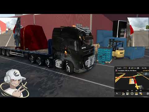 Видео: Груз Giant Haulie  доставлен из Нюрнберг в Белосток   #truckersmp  #eurotrucksimulator2