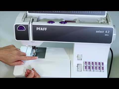 Видео: Настройка и заправка машины Pfaff Select 4.2 4
