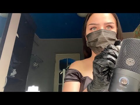 Видео: Асмр массаж перчатки ватные диски 🧚🏻