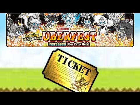 Видео: Открываем капсулы на UberFest! (The Battle Cats)