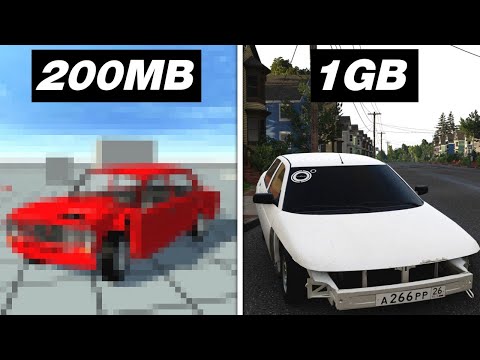 Видео: 😱СРАВНИЛ КЛОНЫ BEAMNG DRIVE на ТЕЛЕФОН С РАЗНЫМ ВЕСОМ