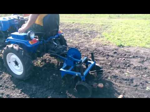 Видео: Картофелекопалка  боковая