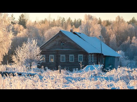 Видео: Зимняя деревенская жизнь Русского Севера. Изготовление сыра Русский Север.