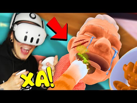 Видео: НЕПОСЛУШНЫЙ КОТ НАКОРМИЛ КАКАШКОЙ БАБУЛЮ!! (I Am Cat VR)