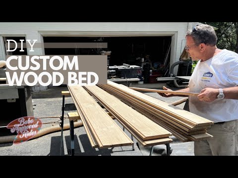 Видео: Сделай сам | Изготовленная на заказ кровать для грузовика из белого дуба | Как вырезать древесину...