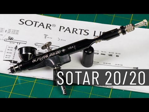 Видео: Ремонт аэрографа Sotar 20/20