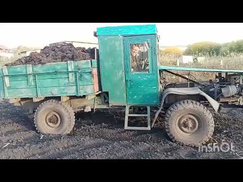 Видео: деда Вова, привëз навоз