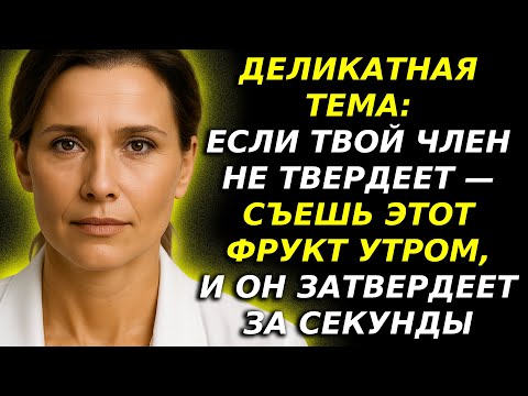 Видео: Мужчины старше 60 лет: 3 незаменимых фрукта для повышения энергии, выносливости и жизненной силы