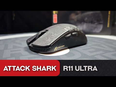 Видео: Обзор Attack Shark R11 Ultra. Карбоновая годнота за 4.5к?