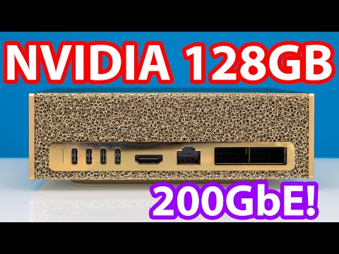 Видео: 128 ГБ с 200GbE NVIDIA DGX Spark ОТЛИЧНО подходит для локального ИИ