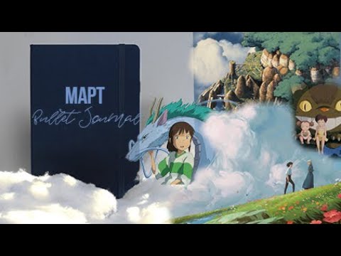Видео: Оформление ежедневника на март Bullet Journal