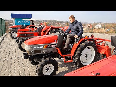 Видео: Огляд японського міні трактора Yanmar F 200 | Totus Traktor