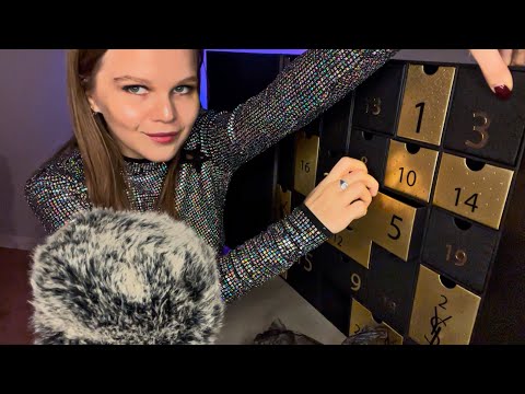 Видео: Асмр ❄️ Распаковка Адвент Каледаря от Ив Сен Лоран YSL 2022