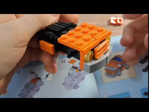 Видео: Собираю ЛЕГО строительную технику QBRIX