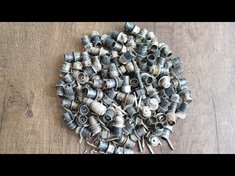 Видео: Серебро с разъемов СР50