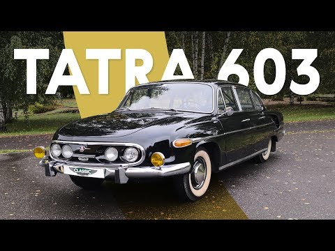 Видео: Tatra 603: если бы ПАНАМЕРУ сделали в Чехословакии