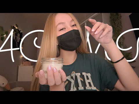 Видео: МЕДЛЕННЫЙ АСМР🧸визуал , звуки рта, рук, свечка 🎞️🕯️