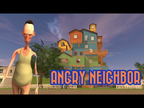Видео: ВТІКАЮ🏃‍♂️‍➡️ ВІД ТОНЕНЬКОГО СУСІДА В ANGRY NEIGHBOR!😱 | angry neighbor | mofer games