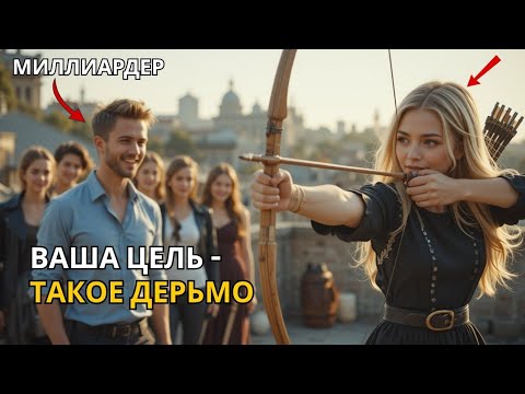 Видео: Миллиардер смеялся над одинокой официанткой, не зная, что она чемпионка по стрельбе из лука…