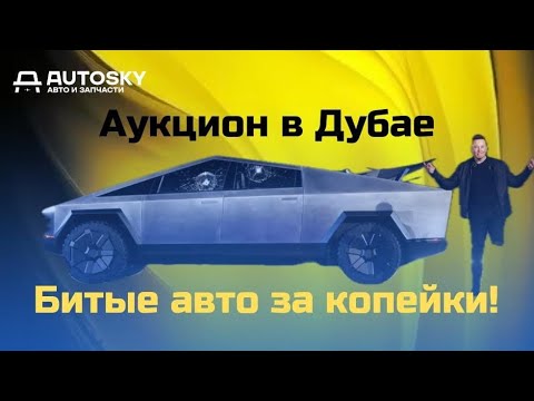 Видео: Аукционы битых авто в Дубае: Экономия до 50%! Машины за копейки!