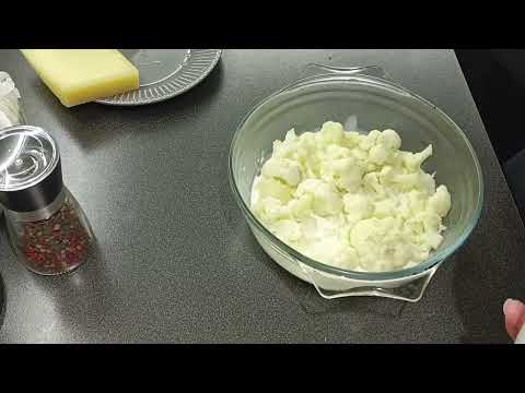 Видео: Цветная капуста. Запекаем в сливках. #цветнаякапуста 