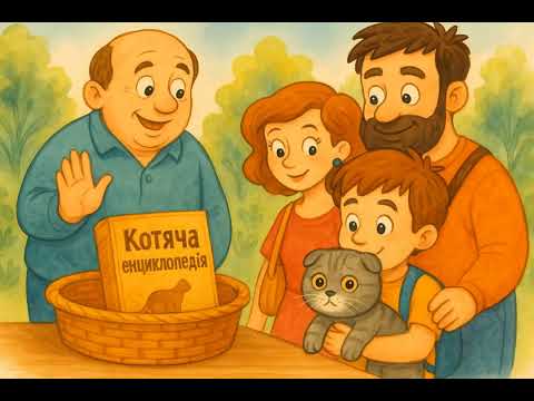 Видео: Оповідання "Кіт з характером"