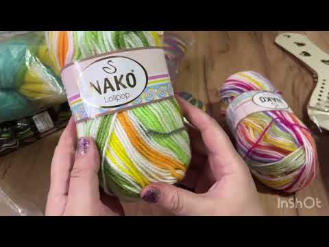 Видео: Покупка интересной пряжи с сайта Temu // Краски осени