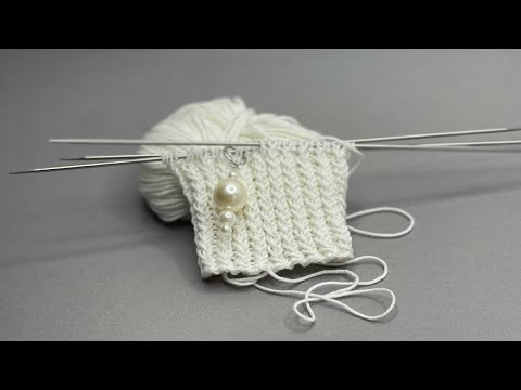 Видео: очень 💕НЕЖНАЯ💕 резинка спицами схема и описание