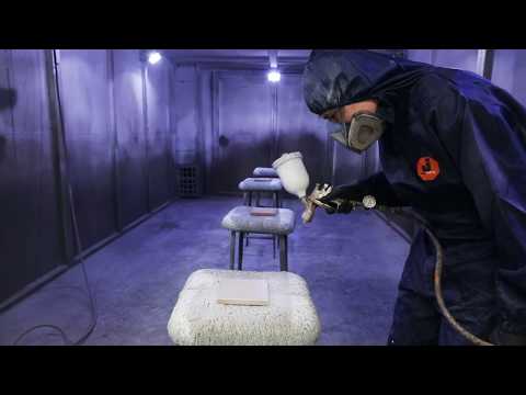 Видео: Технология окраски МДФ грунтами и эмалями ENAMERU ®