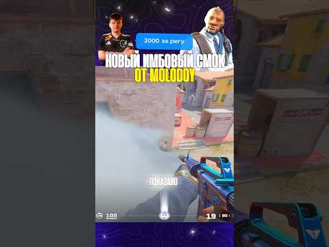 Видео: MOLODOY ПОКАЗАЛ СЕКРЕТНЫЙ СМОК #cs2 #csgo #ксго #кс2