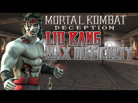Видео: Mortal Kombat: Deception (Liu Kang) Аркадный режим Максимальная сложность