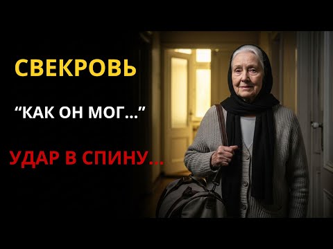 Видео: Свекровь открыла дверь — и узнала страшную правду...Предательство близкого.